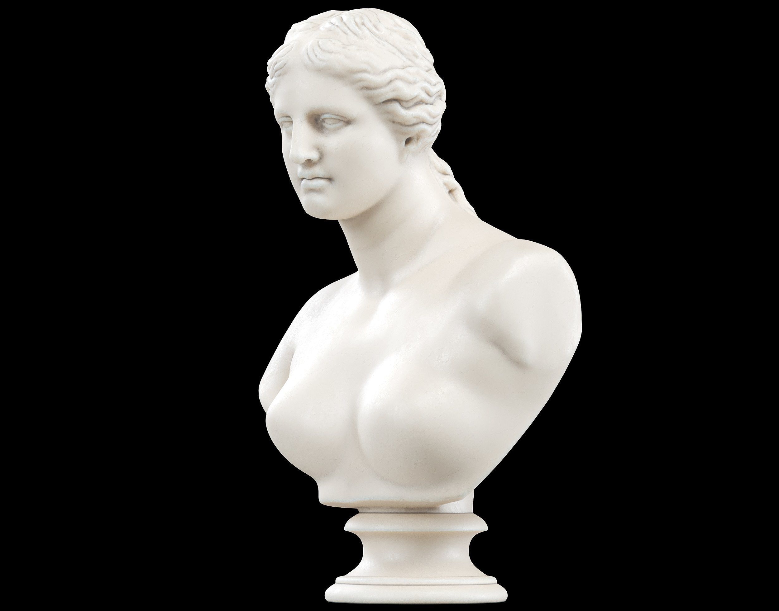 Venus De Milo Bust 3D model_1