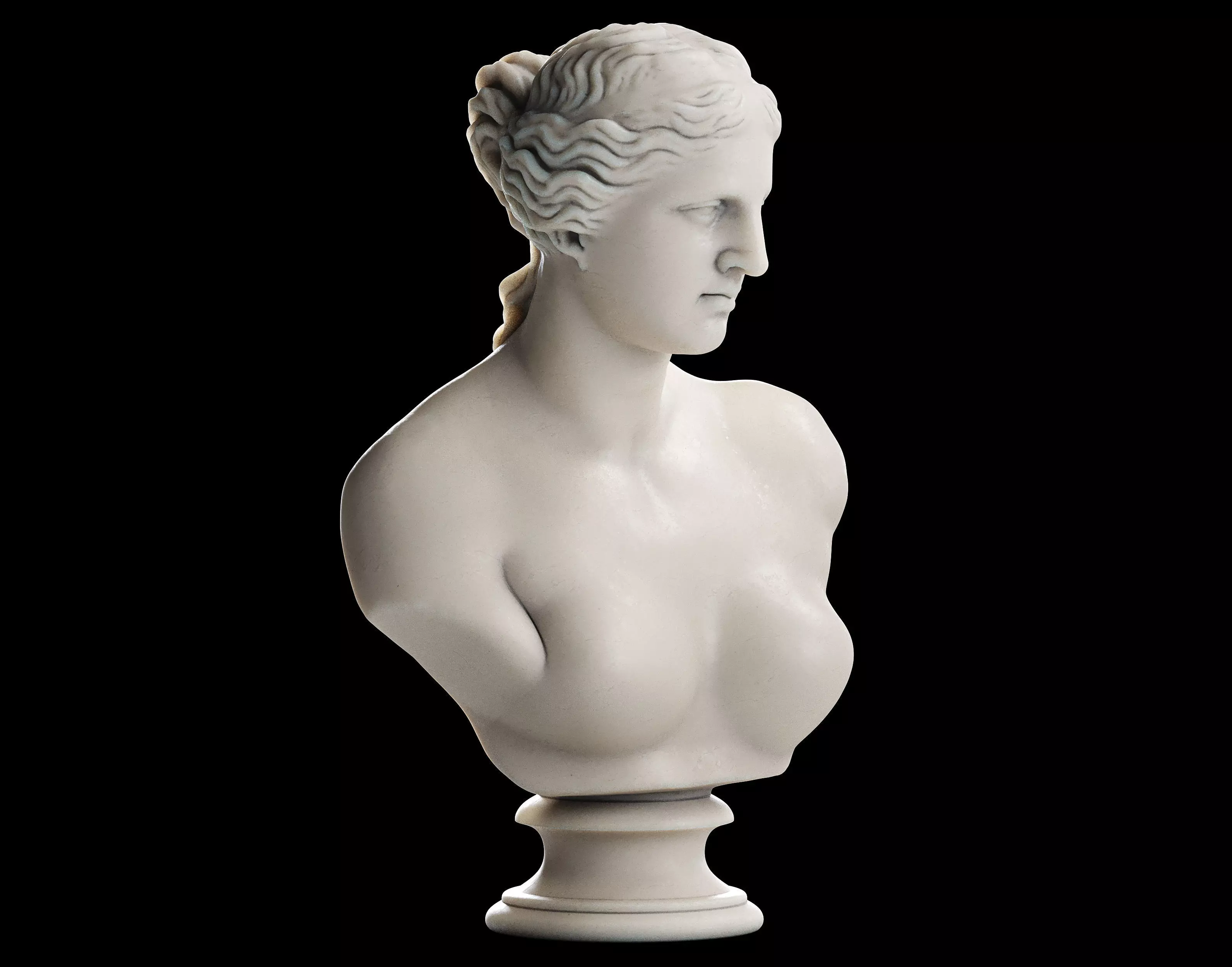 Venus De Milo Bust 3D model_0