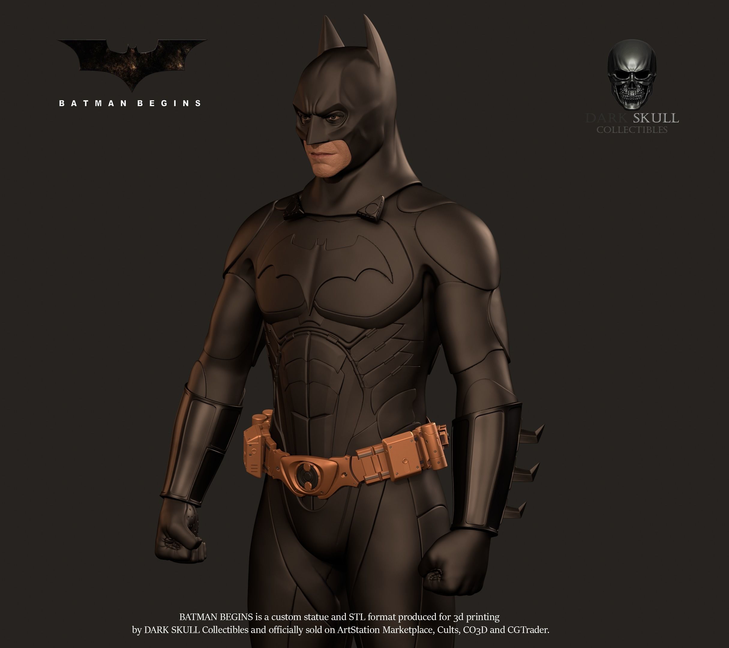 BATMAN BEGINS STL 3D print model_8