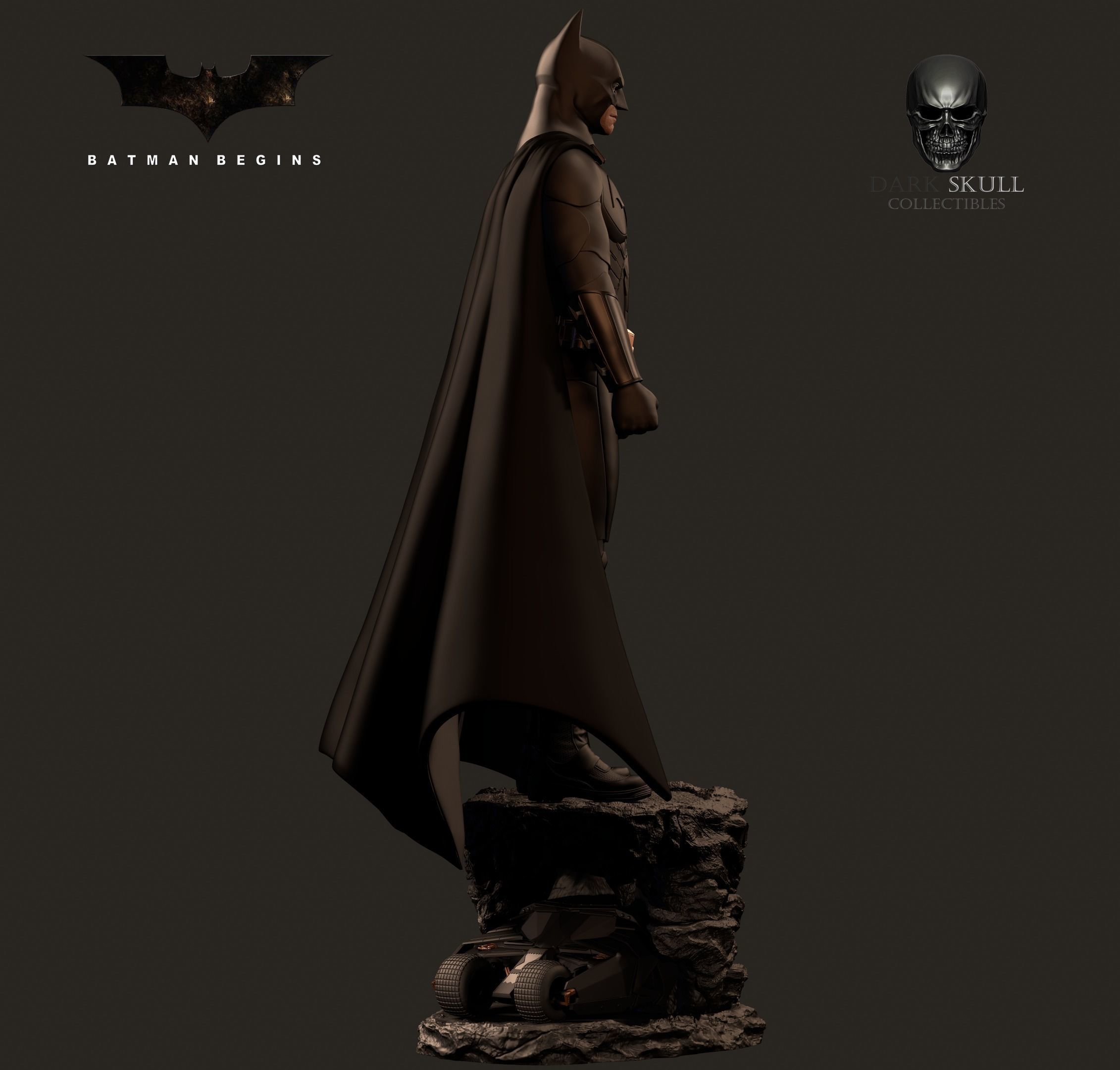 BATMAN BEGINS STL 3D print model_13