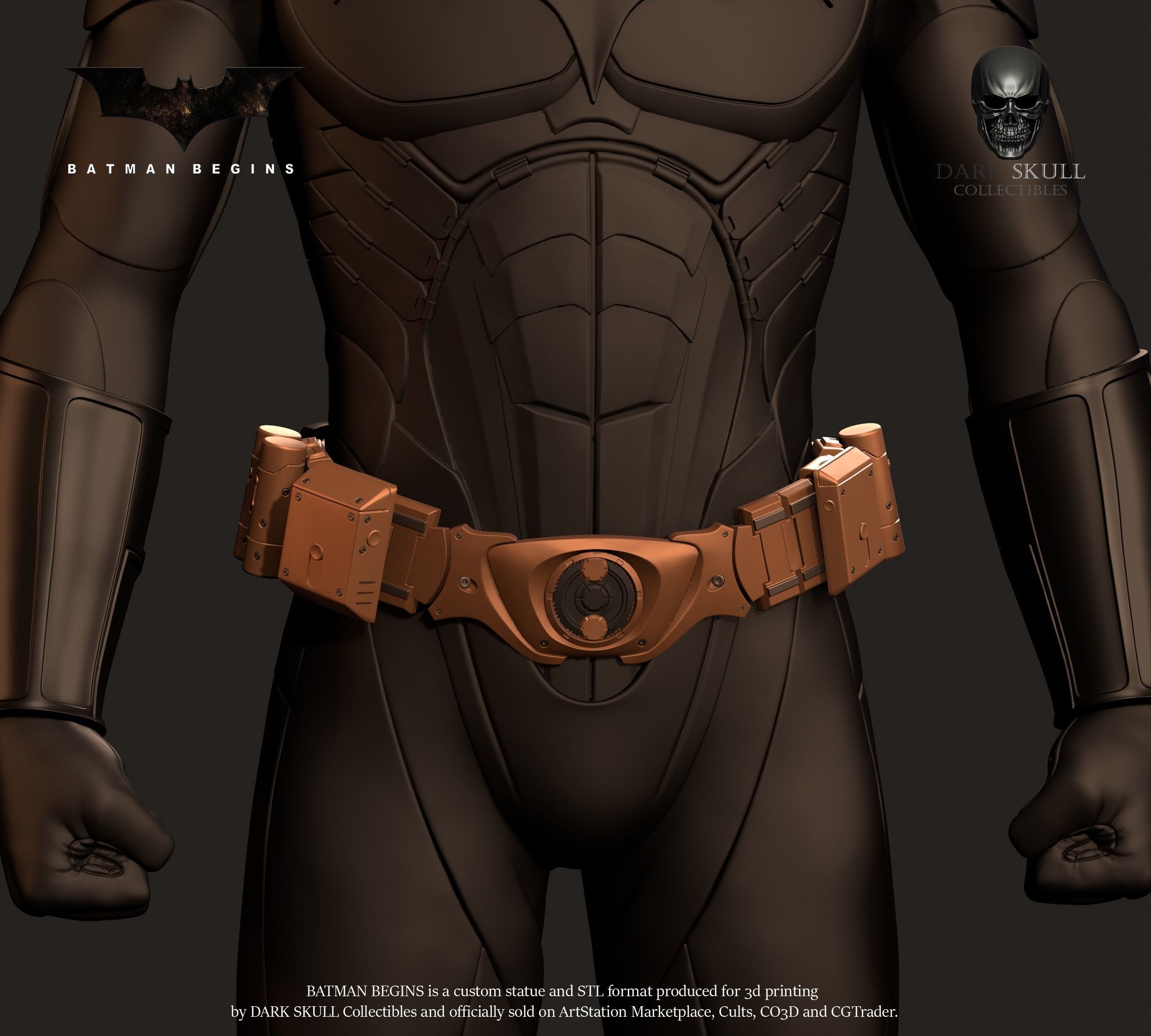 BATMAN BEGINS STL 3D print model_26