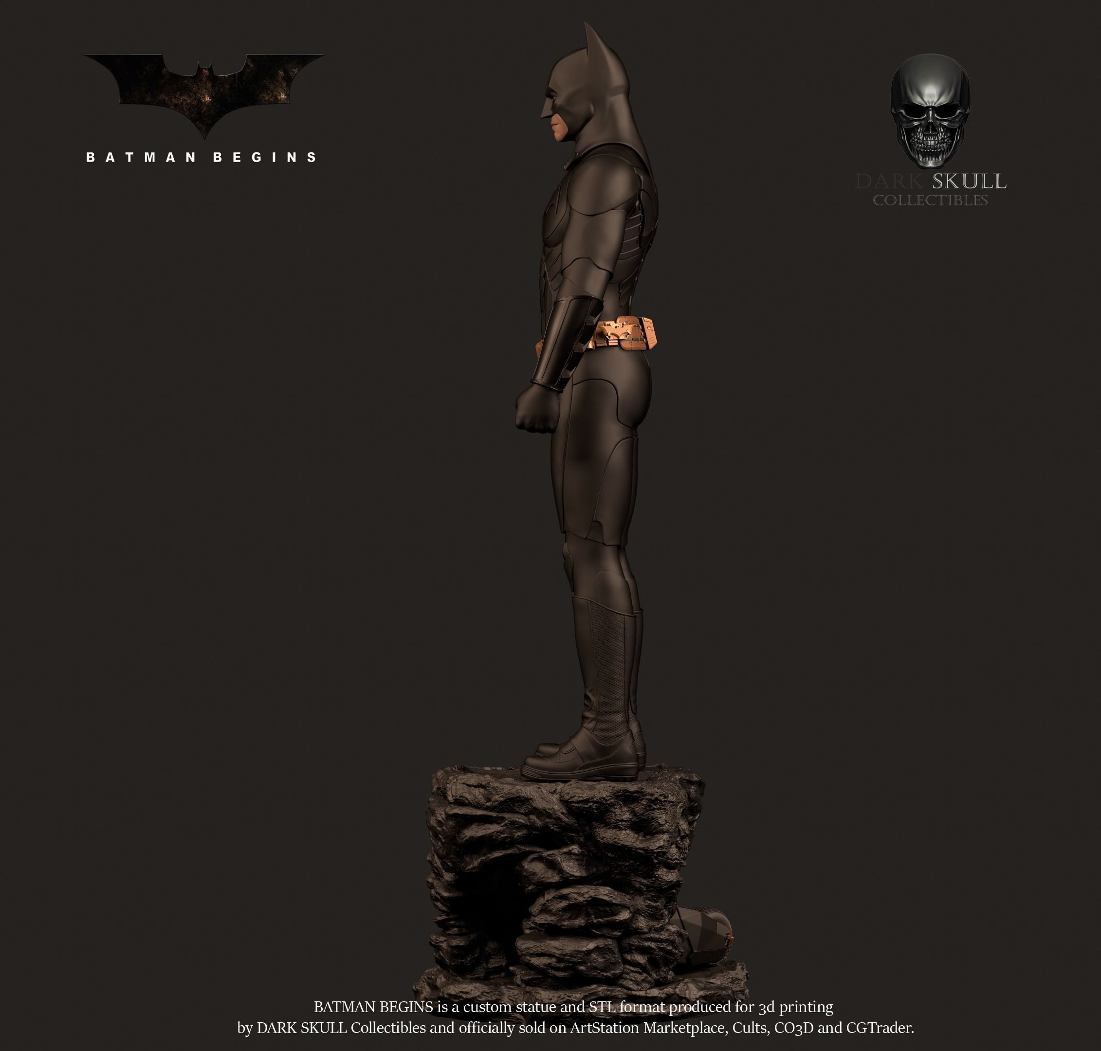 BATMAN BEGINS STL 3D print model_22