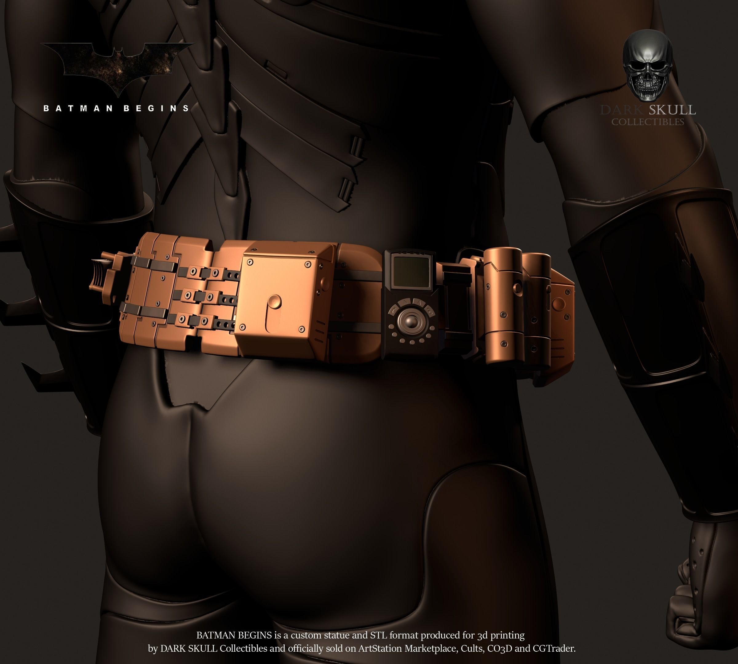 BATMAN BEGINS STL 3D print model_27