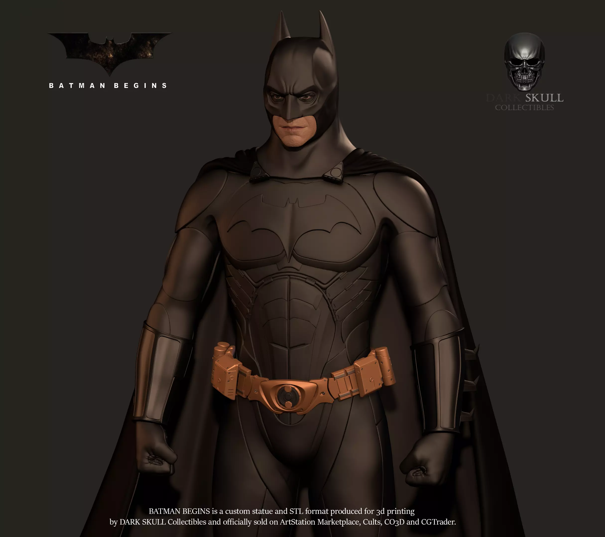 BATMAN BEGINS STL 3D print model_0