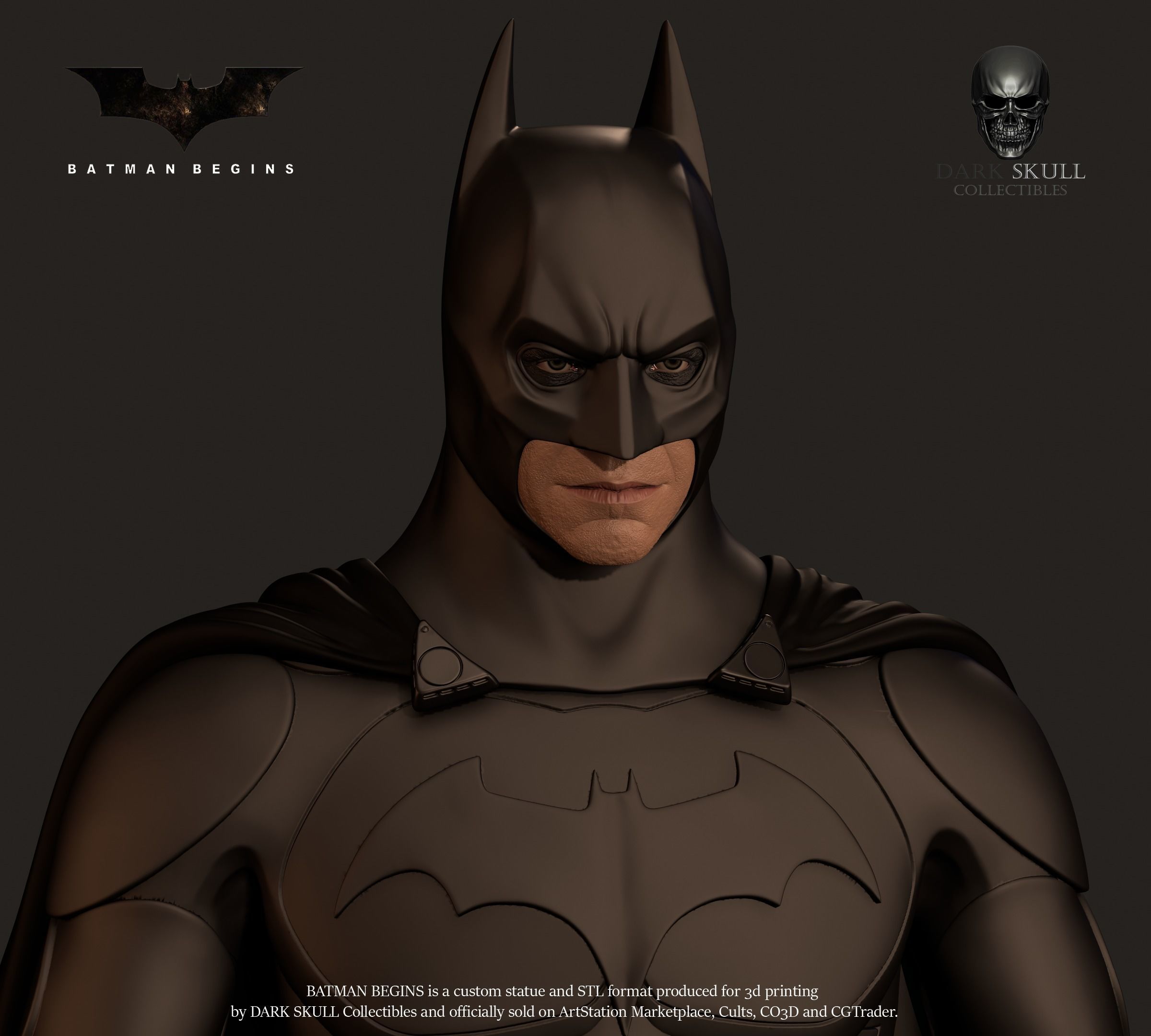 BATMAN BEGINS STL 3D print model_29