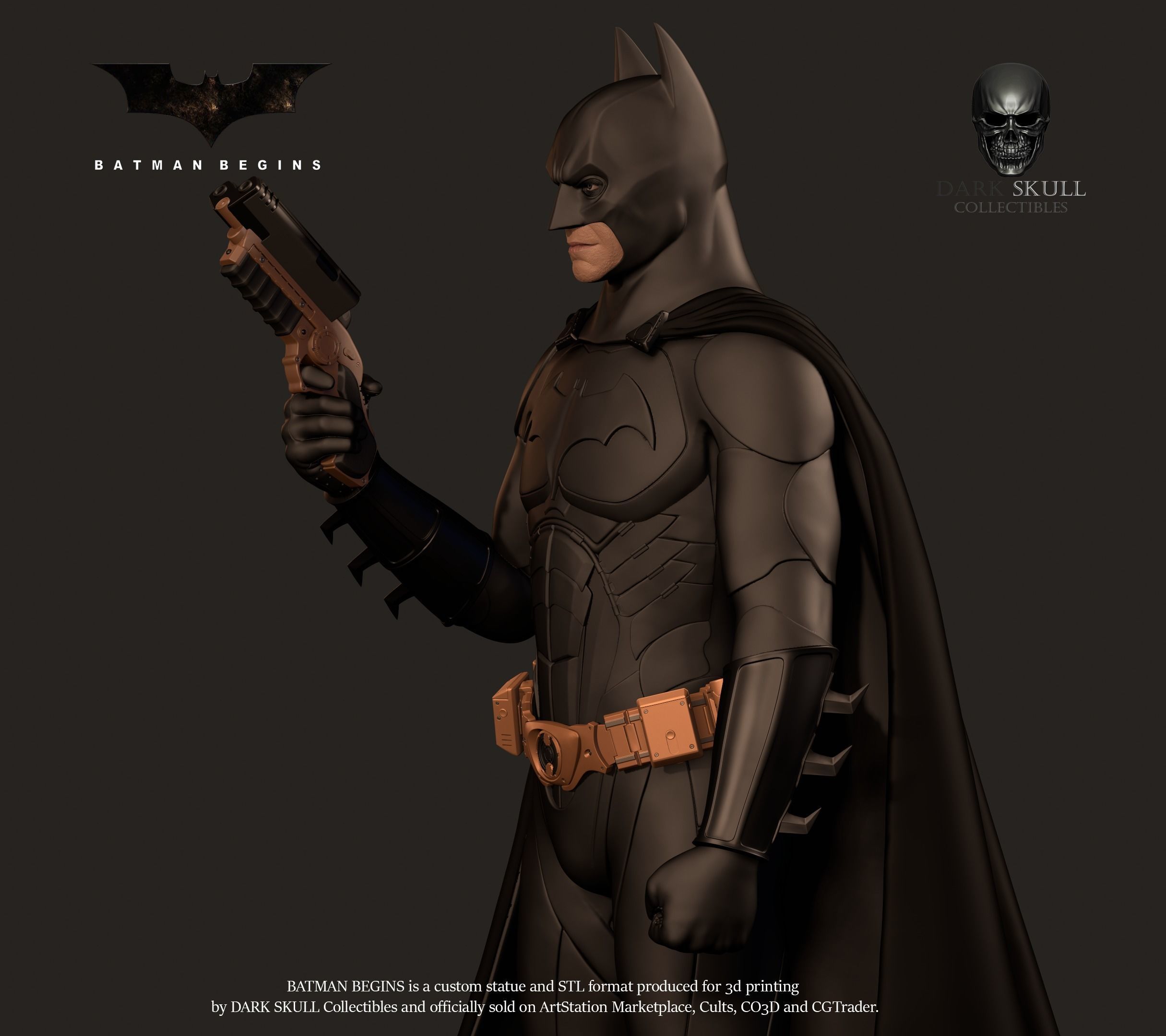 BATMAN BEGINS STL 3D print model_1