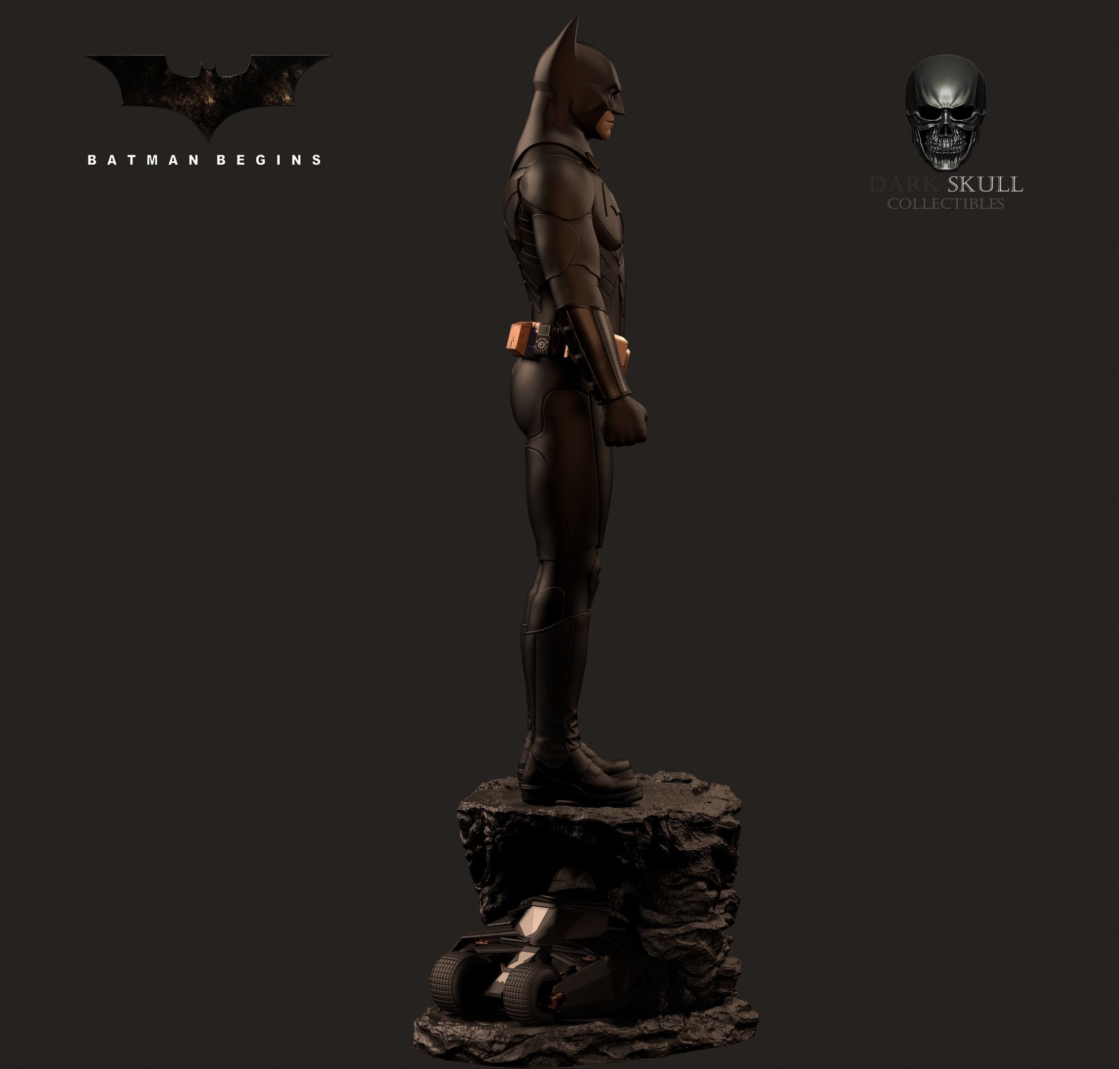BATMAN BEGINS STL 3D print model_21