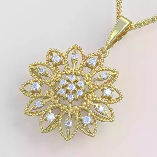 Pendant Model 3D 0204 printable model-11 3D print model