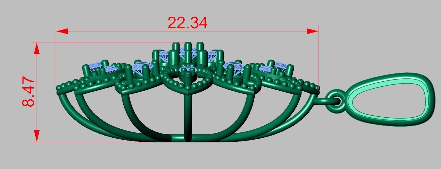 Pendant Model 3D 0204 printable model-11 3D print model_8
