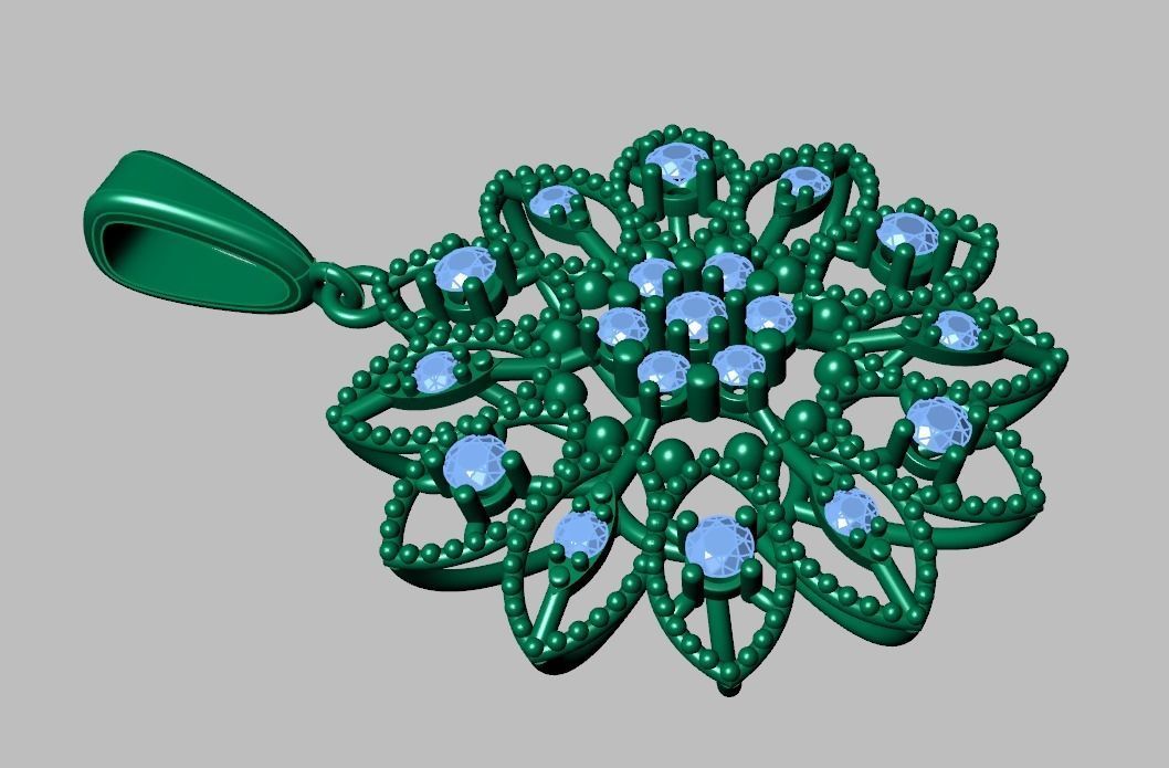 Pendant Model 3D 0204 printable model-11 3D print model_9