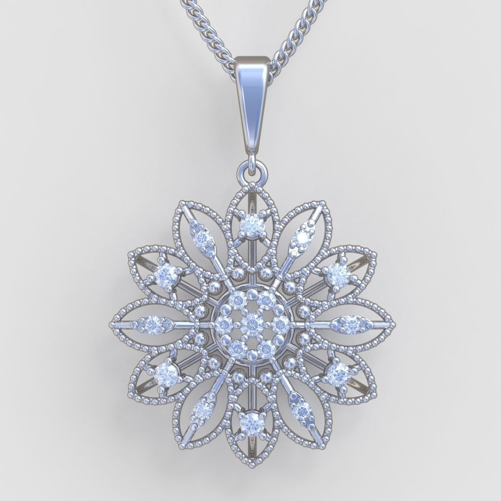Pendant Model 3D 0204 printable model-11 3D print model_2