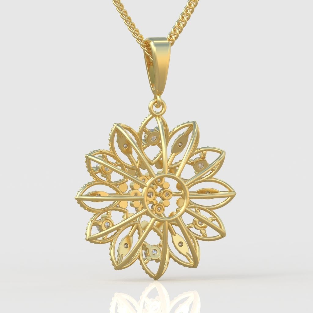 Pendant Model 3D 0204 printable model-11 3D print model_4