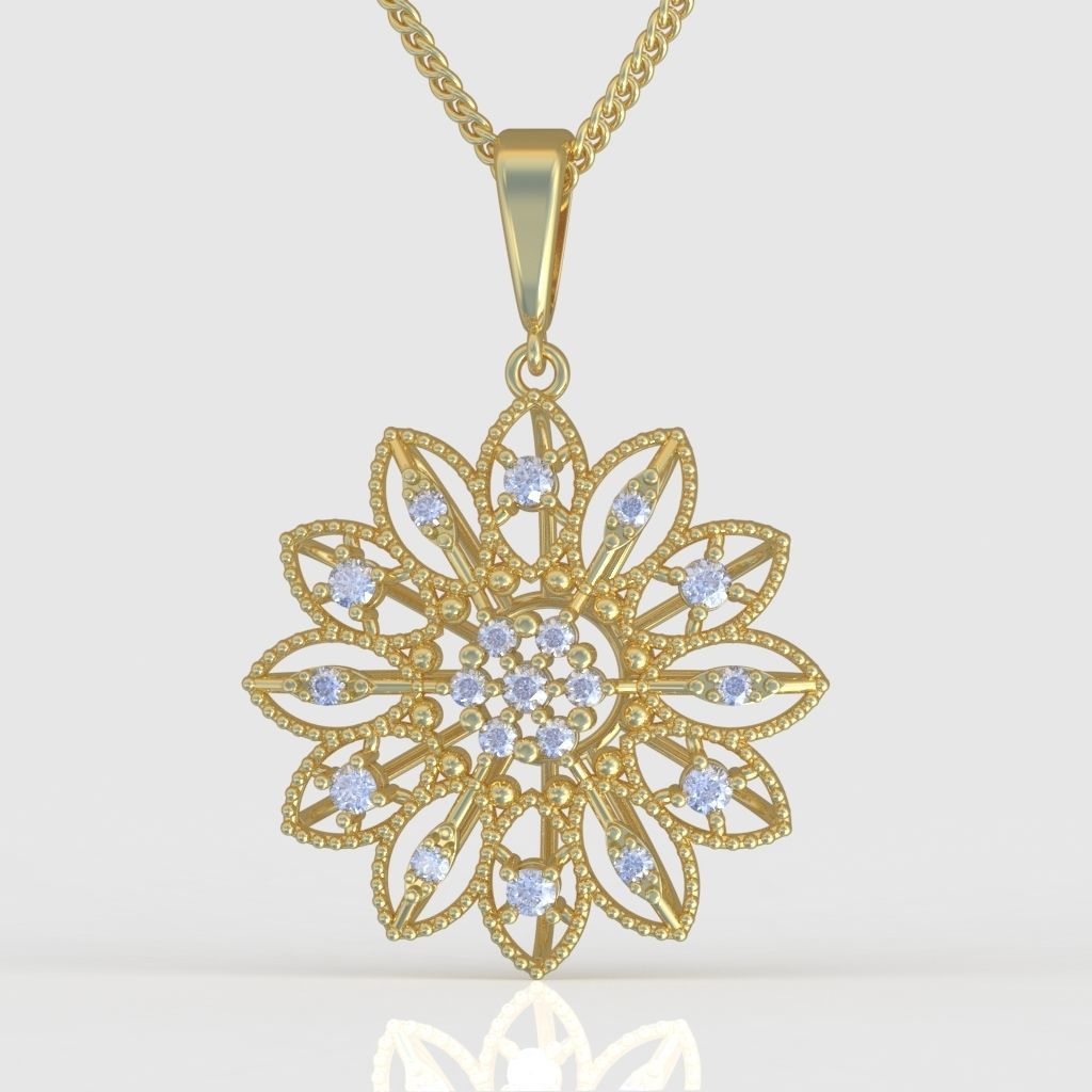 Pendant Model 3D 0204 printable model-11 3D print model_7