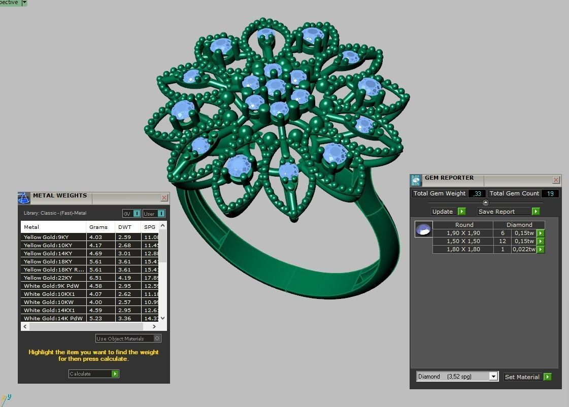 Ring 3D model 0296 3D printable model 3D print model_13