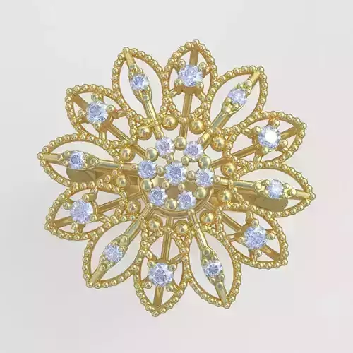 Ring 3D model 0296 3D printable model 