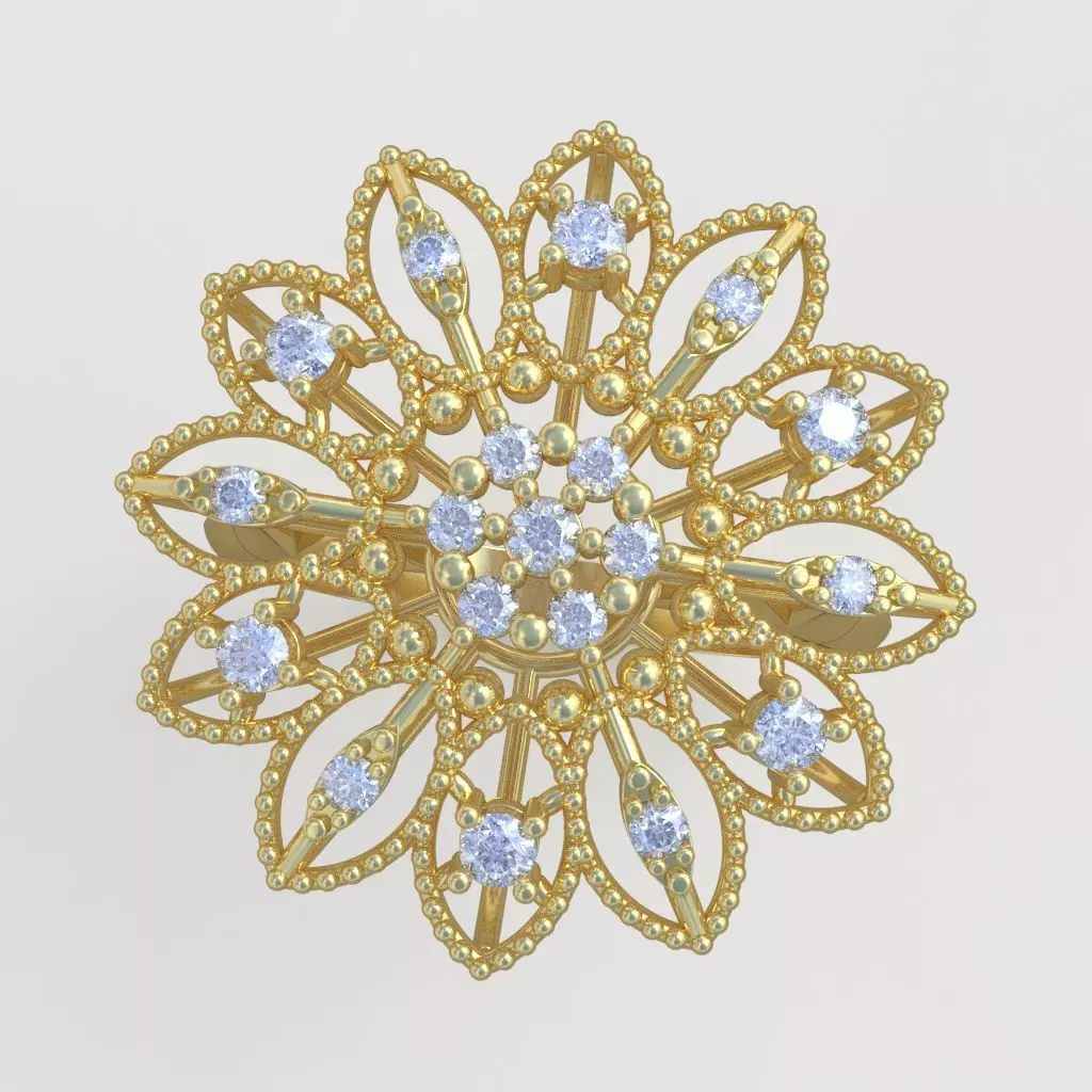 Ring 3D model 0296 3D printable model 3D print model_0