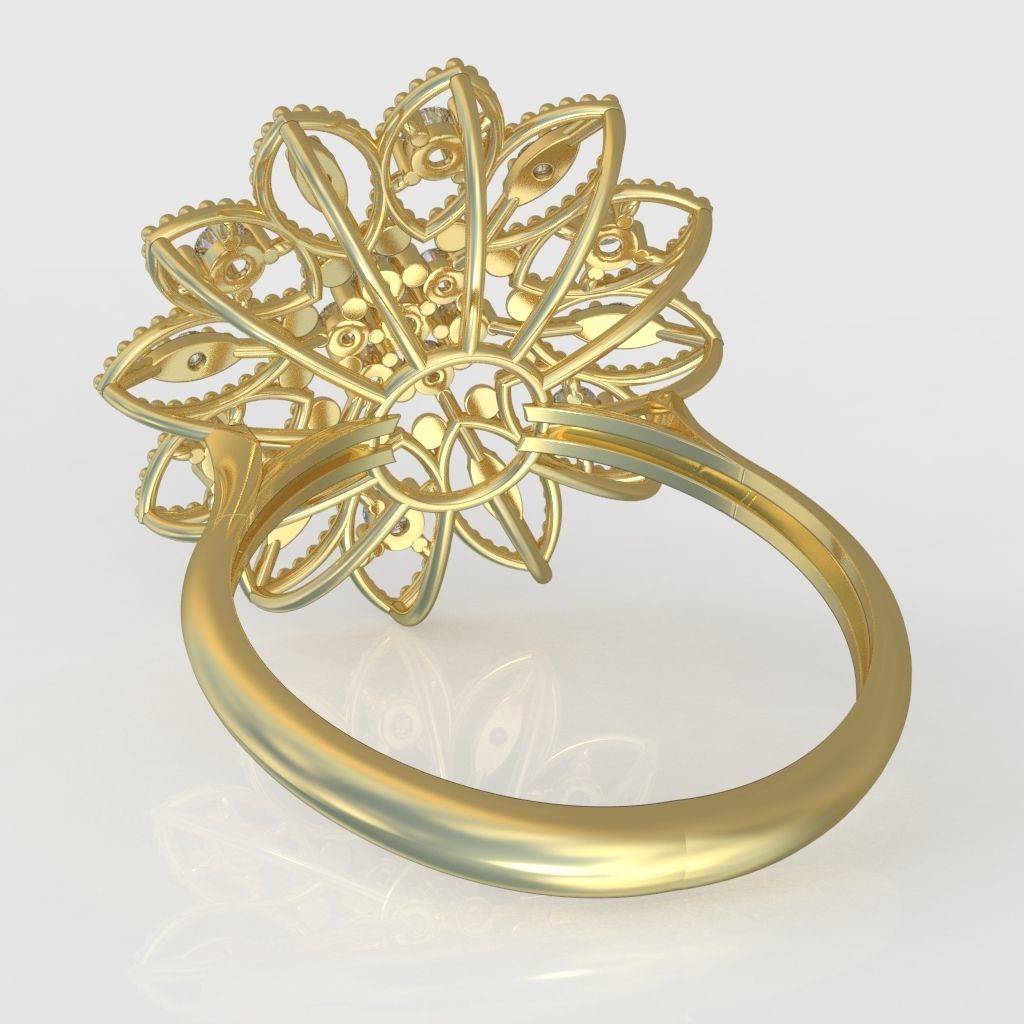 Ring 3D model 0296 3D printable model 3D print model_7