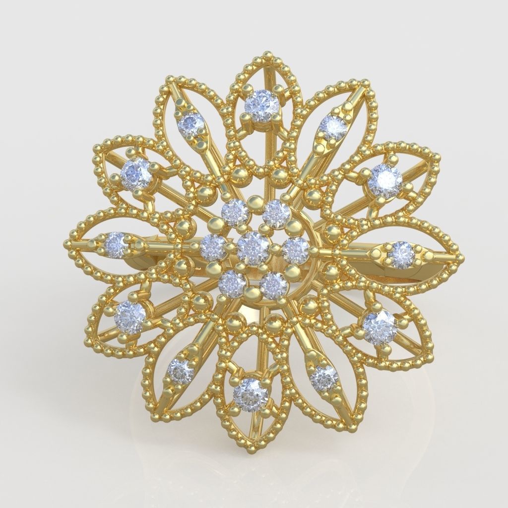 Ring 3D model 0296 3D printable model 3D print model_4