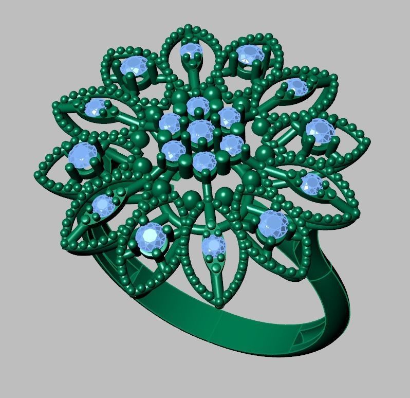 Ring 3D model 0296 3D printable model 3D print model_11