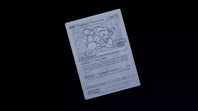 Blastoise Pokemon card