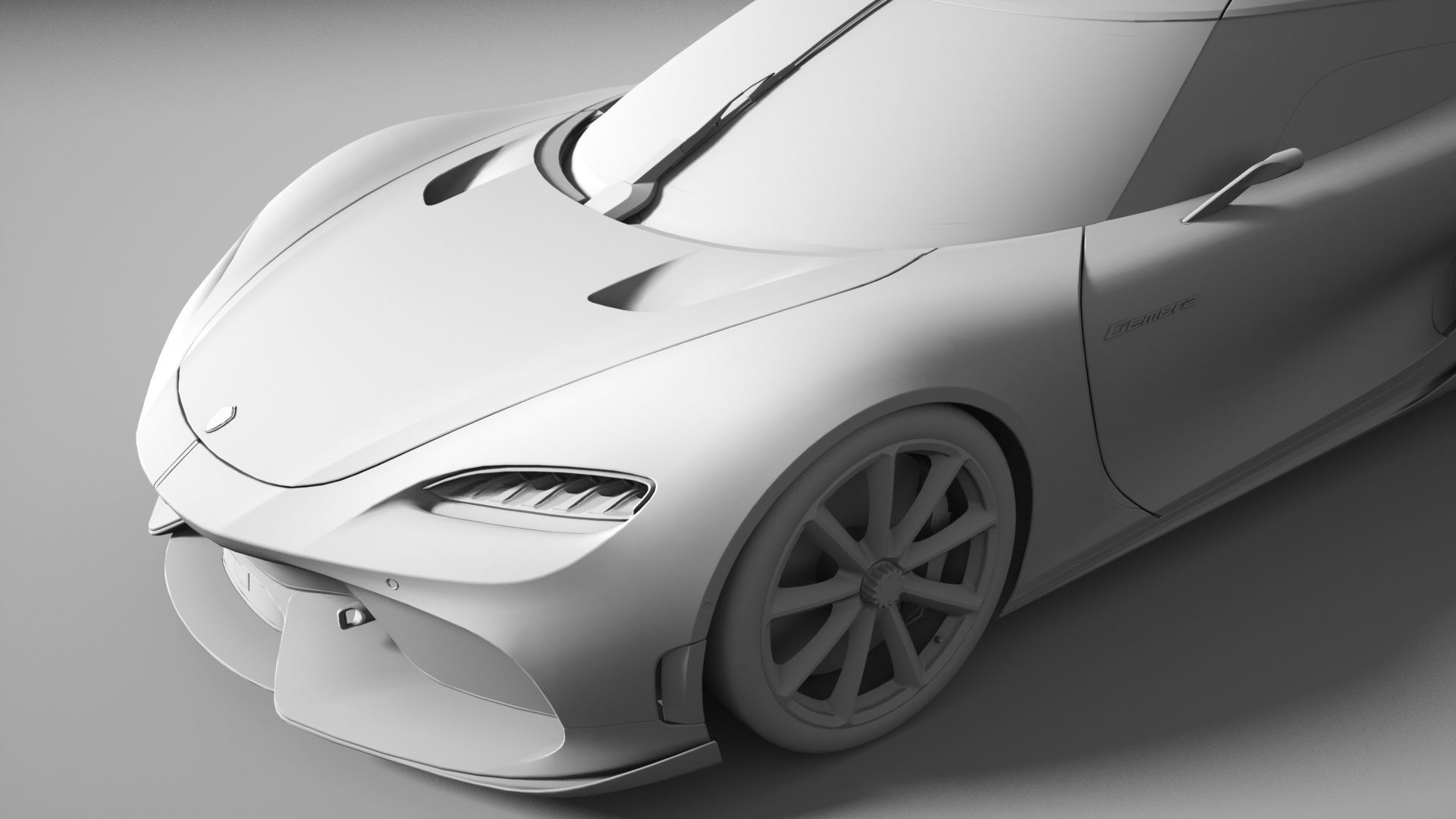koenigsegg gemera  3D model_8