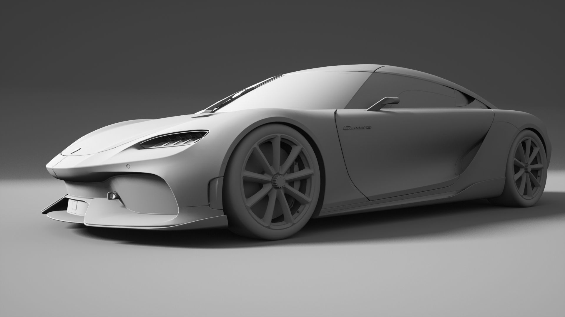 koenigsegg gemera  3D model_5