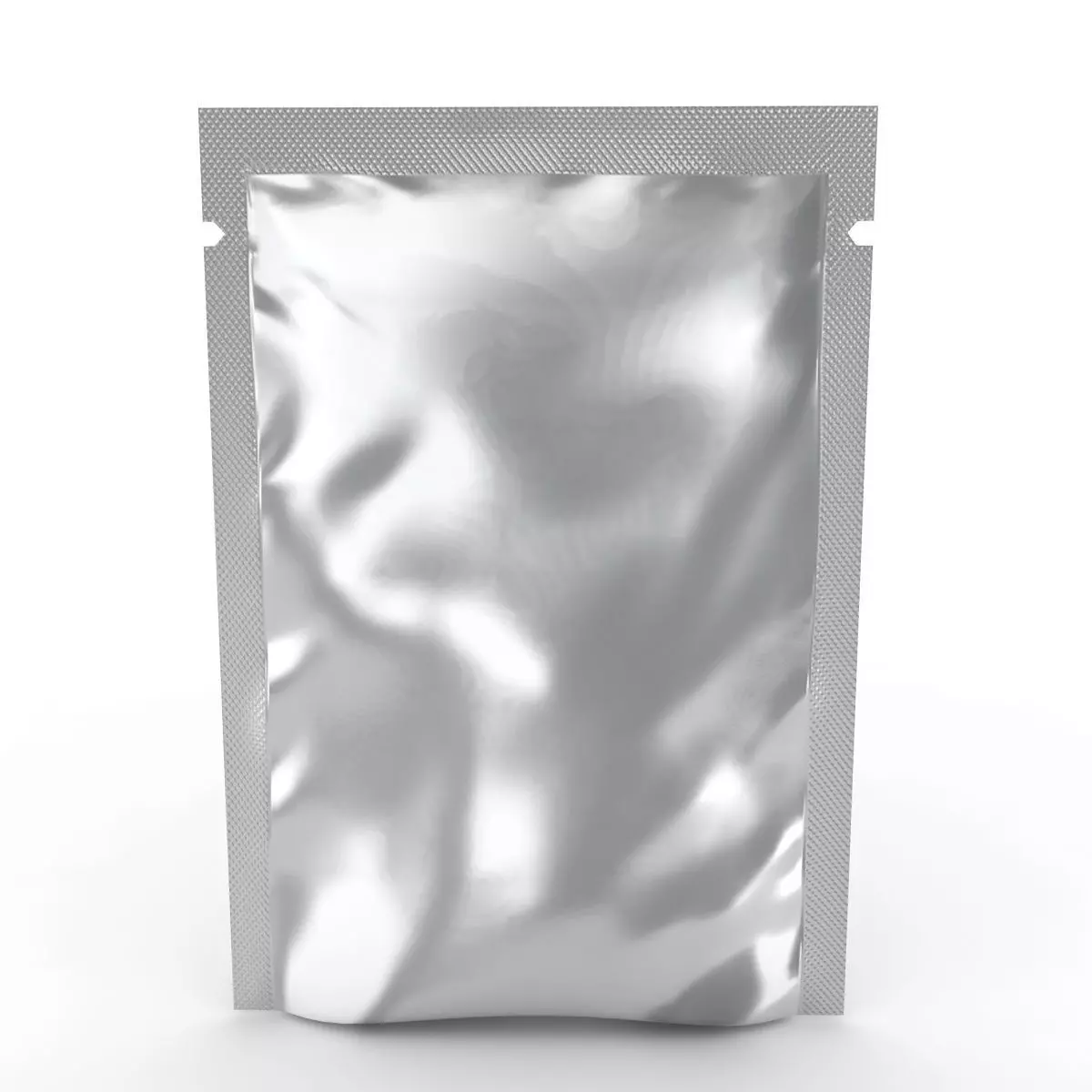 Plastic Sachet 3D model_0