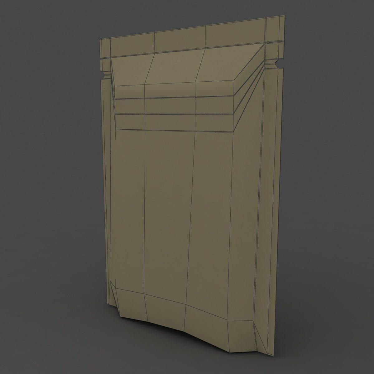 Plastic Sachet 3D model_5