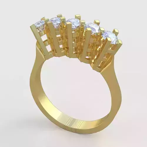 Ring 3D model 0297 3D printable model 