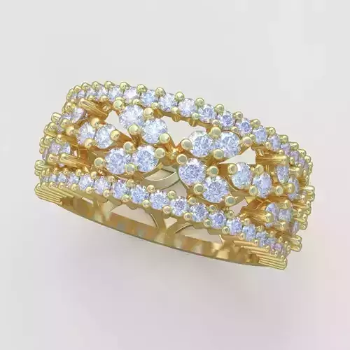 Ring 3D model 0298 3D printable model 10