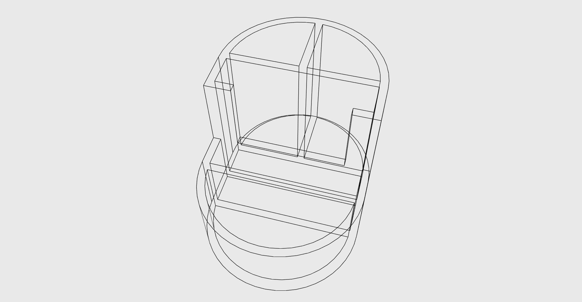 Pencil paper phone holder easy print 3D print model_16