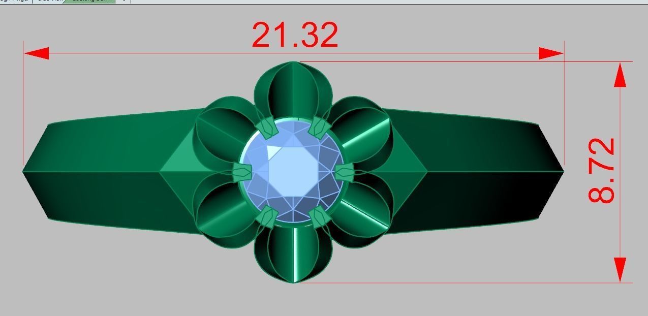 Ring 3D model 0299 3D printable model15 3D print model_11