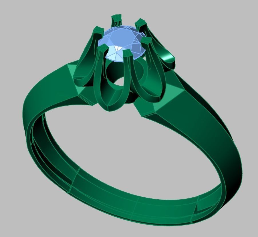 Ring 3D model 0299 3D printable model15 3D print model_12