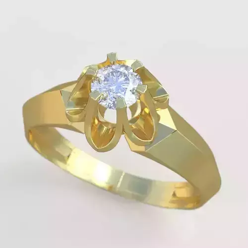 Ring 3D model 0299 3D printable model15 3D print model