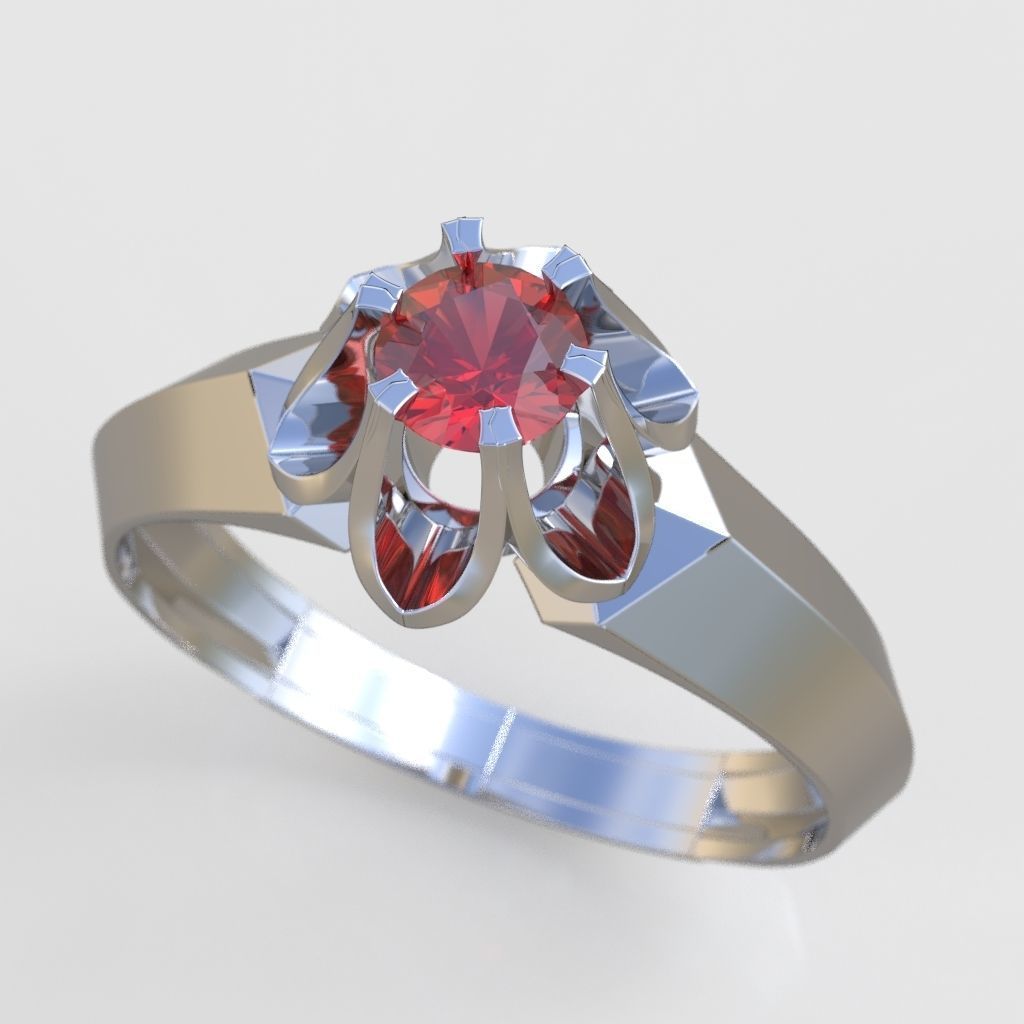 Ring 3D model 0299 3D printable model15 3D print model_1