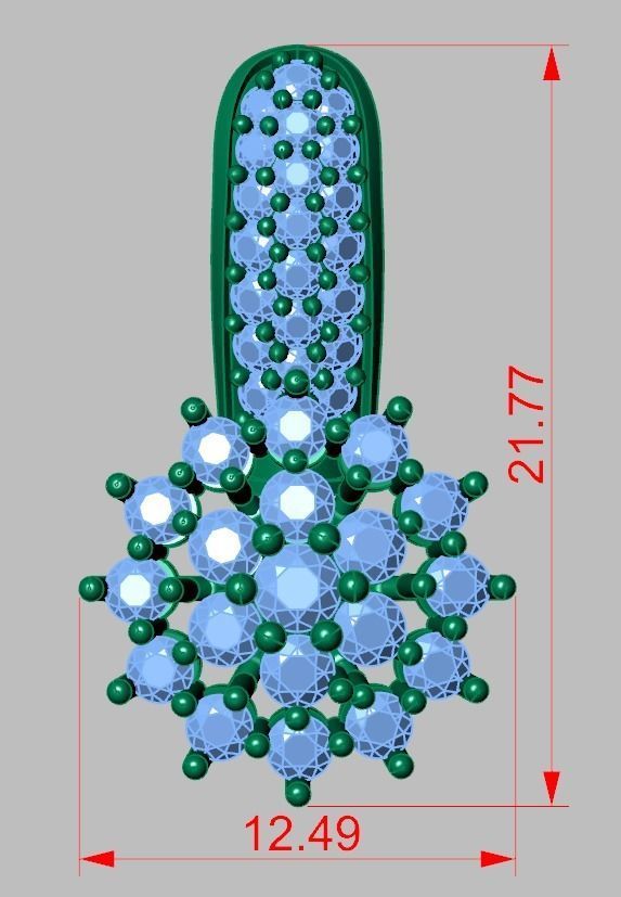 Exclusive Pendant model 3D 0205 printable model8 3D print model_14