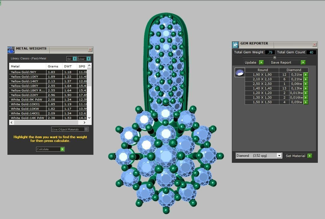 Exclusive Pendant model 3D 0205 printable model8 3D print model_9