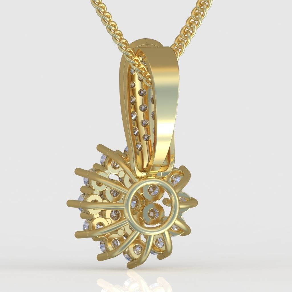 Exclusive Pendant model 3D 0205 printable model8 3D print model_4