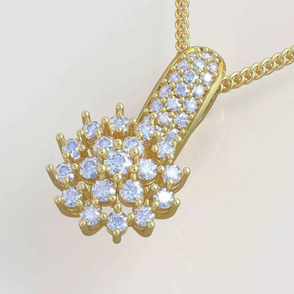 Exclusive Pendant model 3D 0205 printable model8 3D print model_0