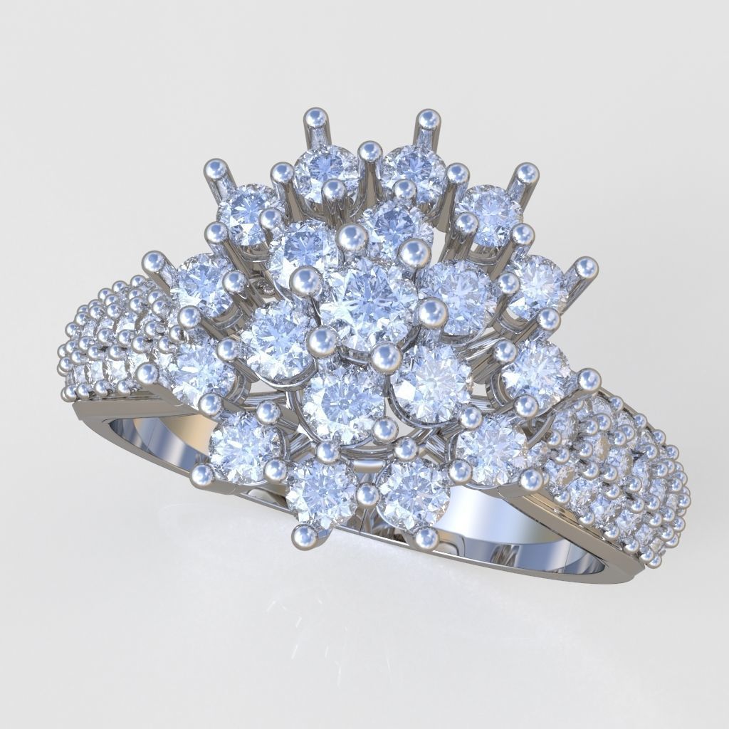 Ring 3D model 0300 3D printable model 11 3D print model_1