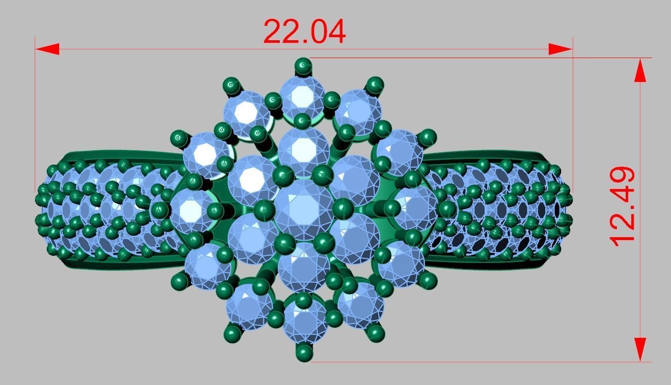 Ring 3D model 0300 3D printable model 11 3D print model_11