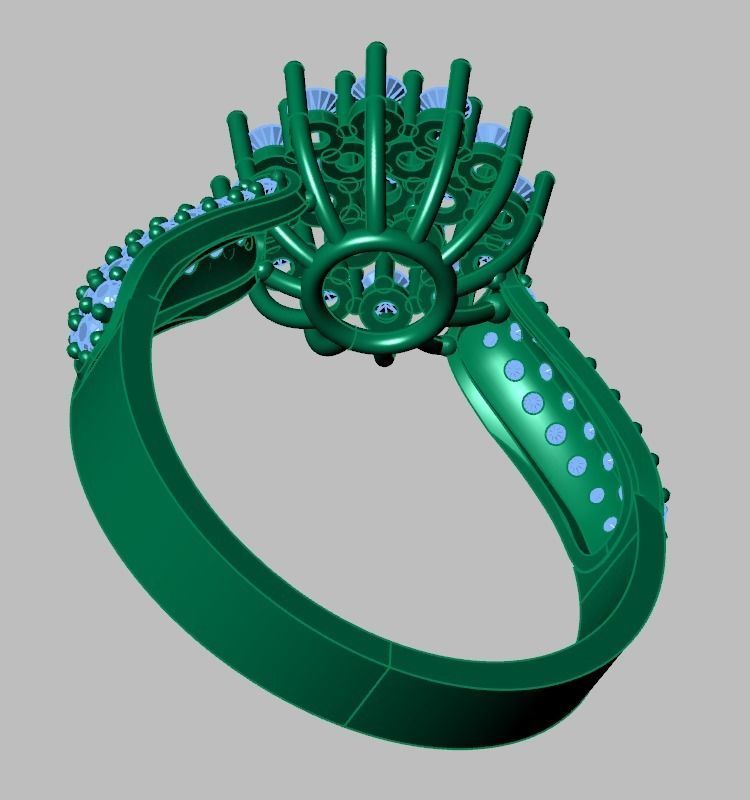 Ring 3D model 0300 3D printable model 11 3D print model_14