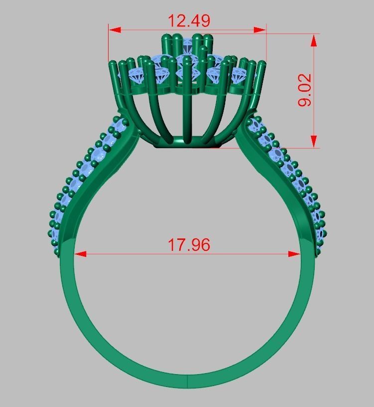 Ring 3D model 0300 3D printable model 11 3D print model_10