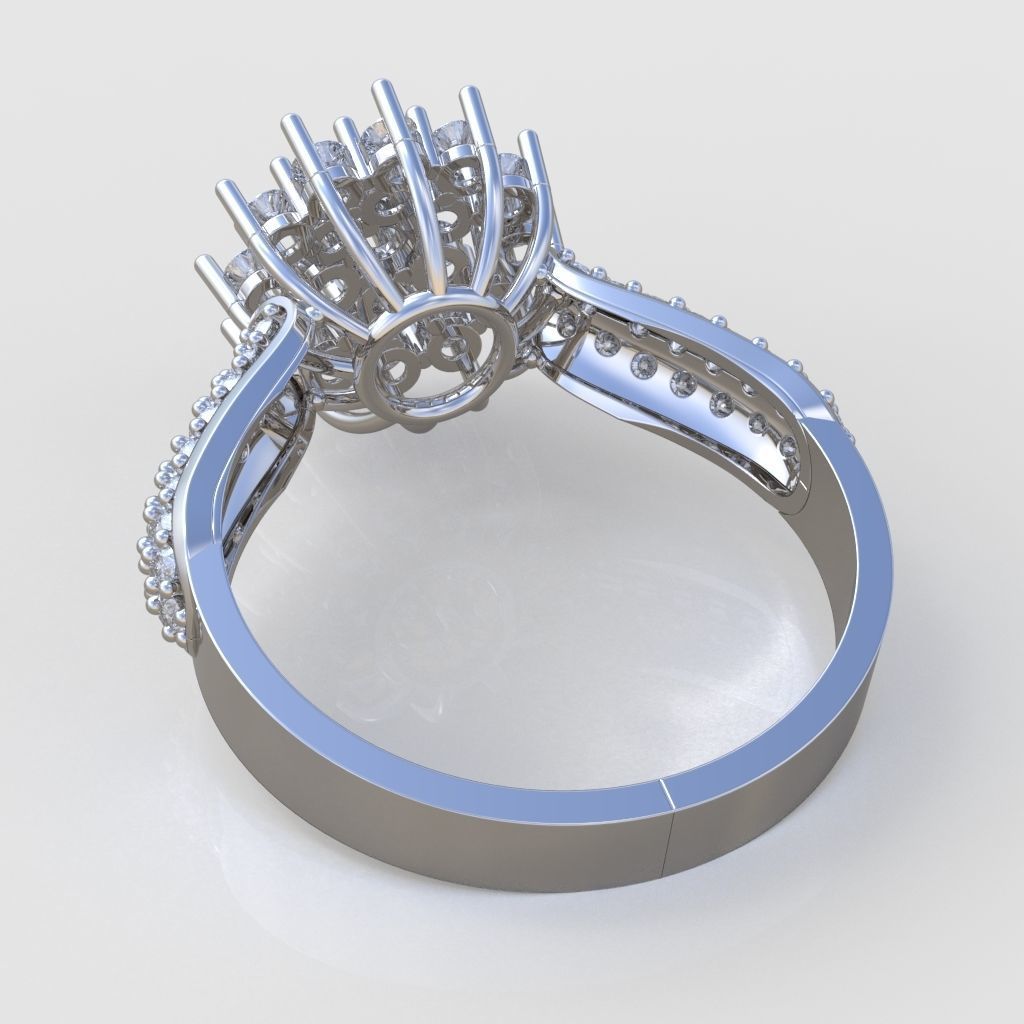 Ring 3D model 0300 3D printable model 11 3D print model_9