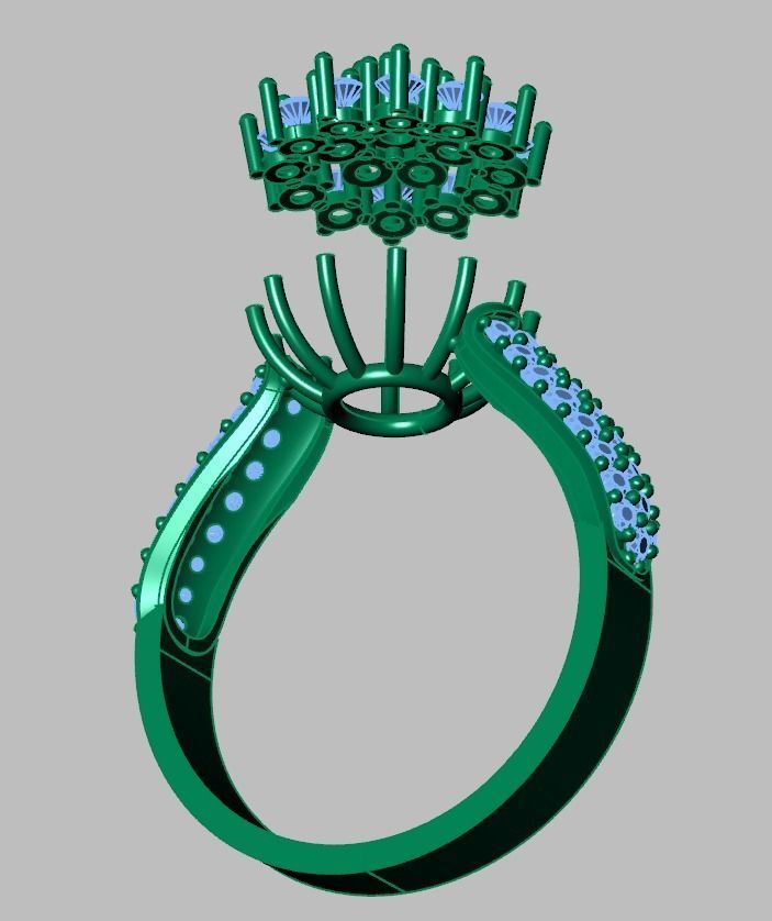 Ring 3D model 0300 3D printable model 11 3D print model_12