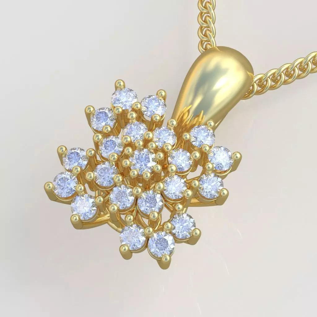 Exclusive Pendant model 3D 0207 printable model6 3D print model_0