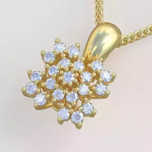 Exclusive Pendant model 3D 0207 printable model6