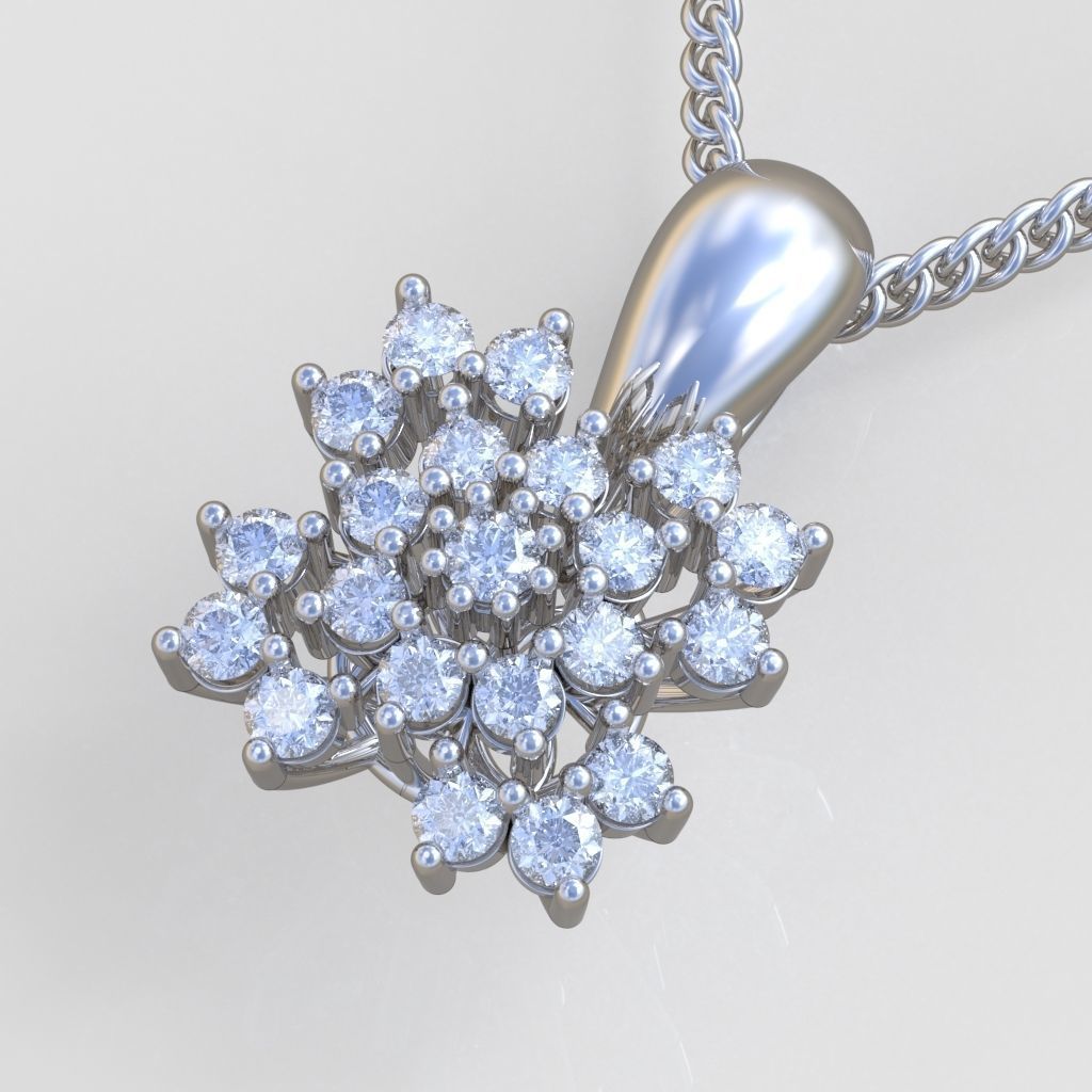 Exclusive Pendant model 3D 0207 printable model6 3D print model_1