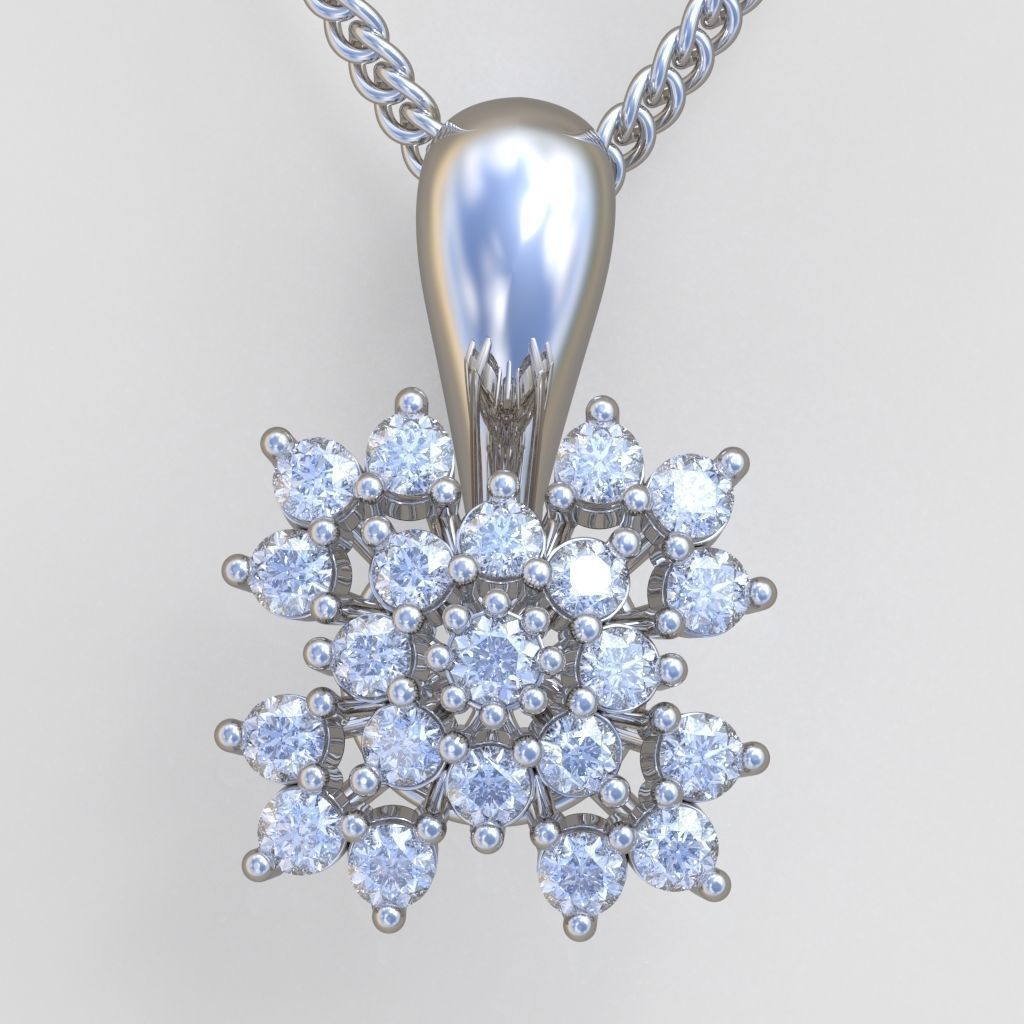 Exclusive Pendant model 3D 0207 printable model6 3D print model_2