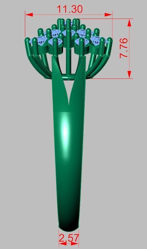 Ring 3D model 0301 3D printable model 12 3D print model_10